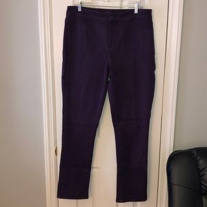 NYDJ Purple Jean Legging